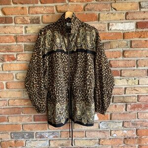 Vintage 90’s: Sport Savvy - Women’s Leopard Jacket